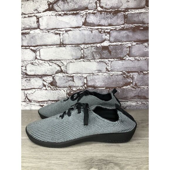 Arcopedico LS Grey Blue Vegan Knit Lace Up Comfort Shoes Women’s Sz 42EU/11M US - Picture 6 of 16